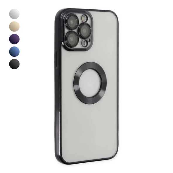 iPhone 15 Pro Kılıf Hole Lazer Silikon Kapak ürün görseli 1