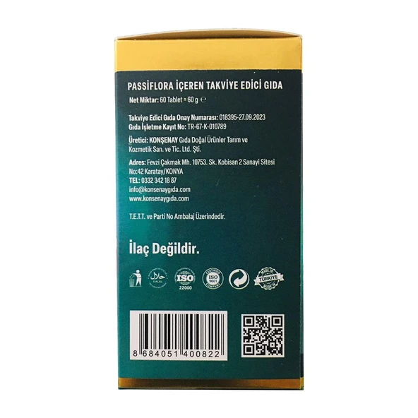 Alftamin Passiflora 1000 Mg 60 Kapsül - Resim 3
