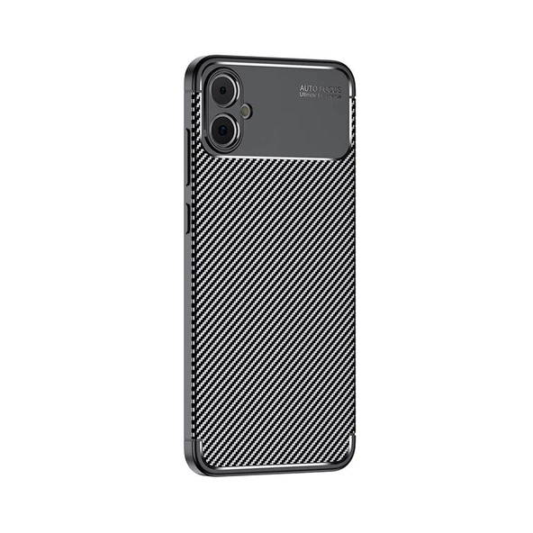 Gpack Samsung Galaxy A05 Kılıf Negro Karbon Kamera Korumalı Silikon Lüx ürün görseli 1