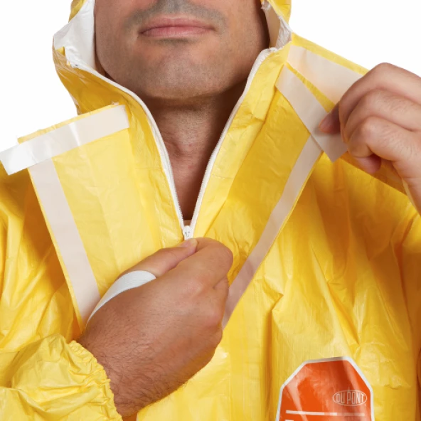 Dupont Tychem® 2000 C  Kimyasal Tulum (XL) BEDEN ürün görseli 1