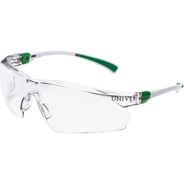 Univet 506U.03.00.00  UV400 Şeffaf Gözlük ürün görseli 1