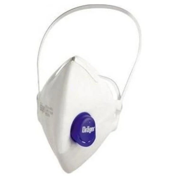 Drager 1730 Ffp3 (Ventilli) Toz Maskesi ORJİNAL 10'lu Paket ürün görseli 1