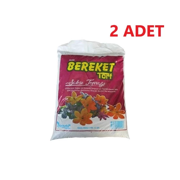 Toft Toprak Bereket Doğal Humuslu Saksı Toprağı-2 Adet ürün görseli 1