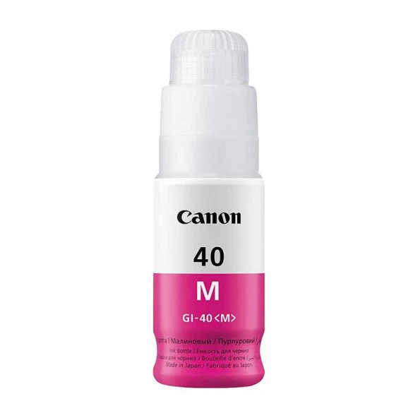 Canon GI-40M Mürekkep Orj. - G5040, G6040 Magenta (70ml) ürün görseli 1