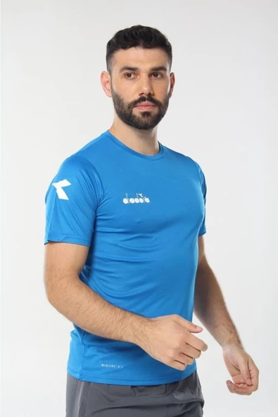 Diadora Nacce Erkek Mavi T-Shirt - 16TSR05 ürün görseli 1