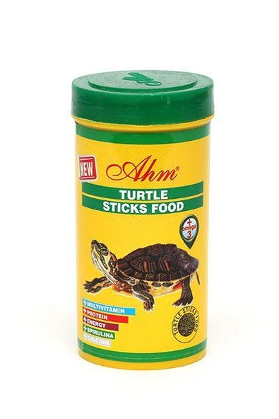 Ahm Turtle Sticks Green Food Kaplumbağa Yemi 250 ml ürün görseli 1