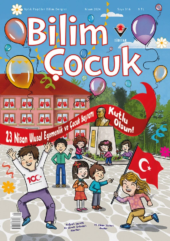 Bilim Çocuk Nisan 2024 ürün görseli 1