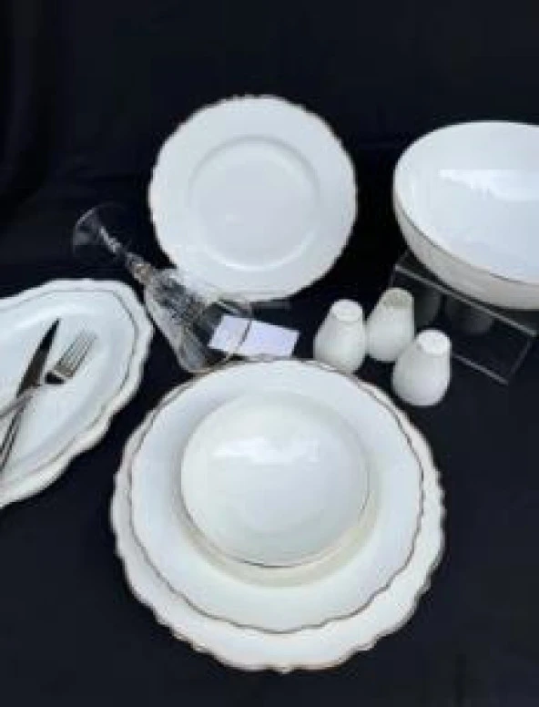 Massimo Victoria Platin 56 Parça Yemek Takımı ürün görseli 1