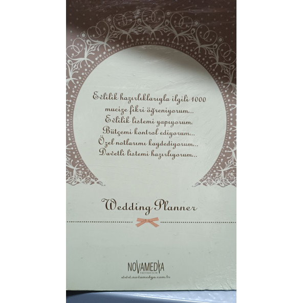 Wedding Planner, Düğün Planlayıcısı ve İpuçları Kitabı - Resim 3