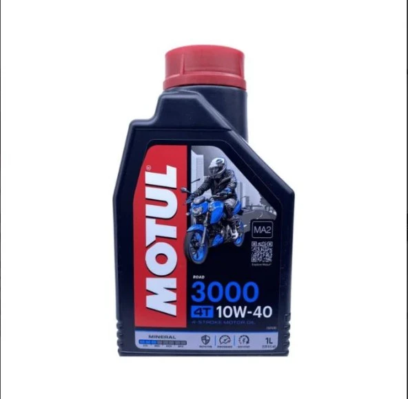 Motul 3000 4t 10W40 1lt Motosiklet Yağı (Motul) 2023 ÜRETİM ürün görseli 1
