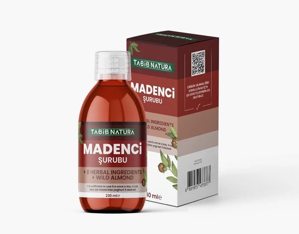 Bozkır Tahin Merkezi Tabib Natura Madenci şurubu 230 ml bitki özlü ürün görseli 1
