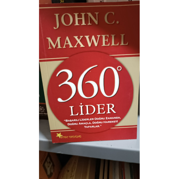 360 Derece Lider John C. Maxwell BEYAZ YAYINLARI ürün görseli 1