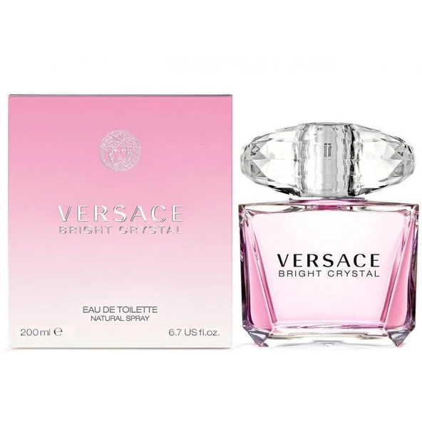 Versace Bright Crystal EDT 200 ml Kadın Parfüm ürün görseli 1