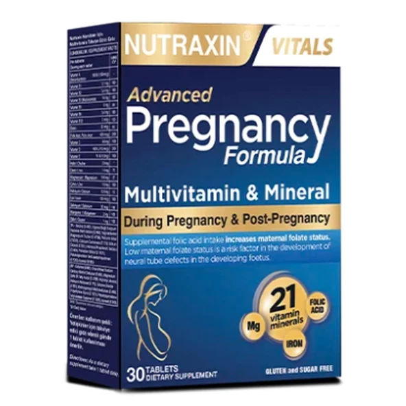 Nutraxin Pregnancy Formula 30 Tablet ürün görseli 1