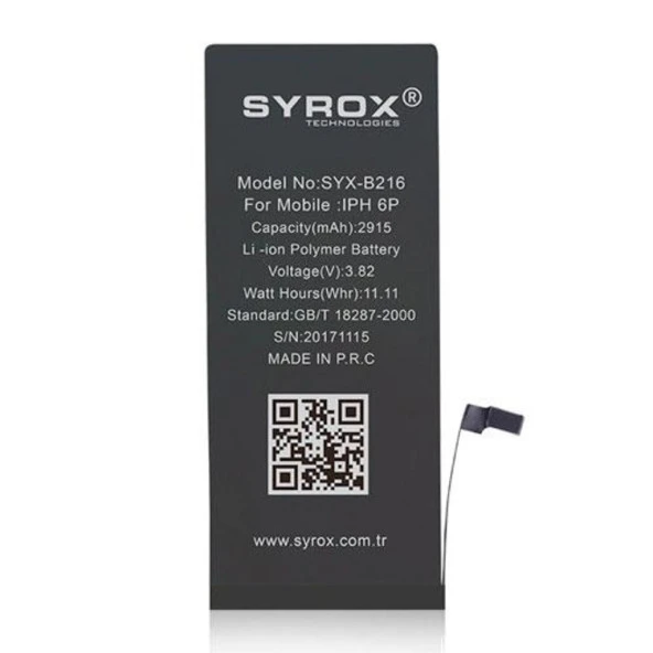 Syrox iPhone 6g Plus Batarya B216 - Resim 2