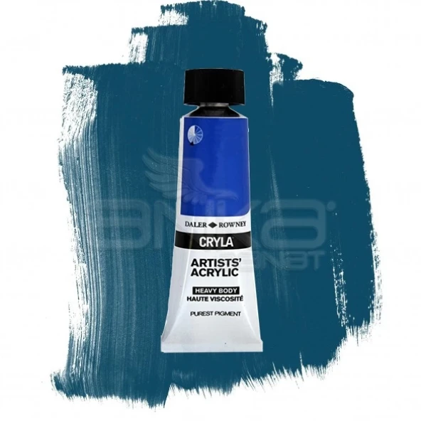 Daler Rowney Cryla Artist Akrilik Boya 75ml 120 Primary Cyan Seri B ürün görseli 1