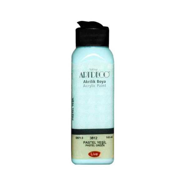 Artdeco Akrilik Boya Pastel Yeşil 140 ml ürün görseli 1