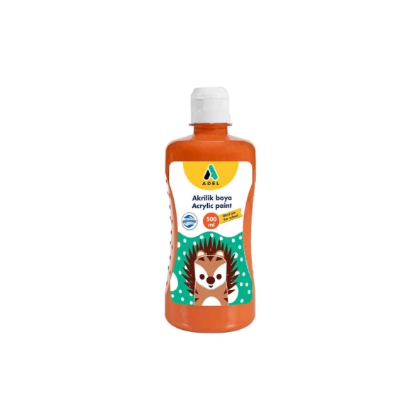 Adel Akrilik Boya 500 ml Turuncu - Resim 2