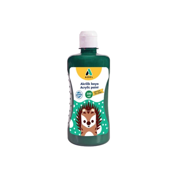 Adel Akrilik Boya 500 ml Yeşil - Resim 2