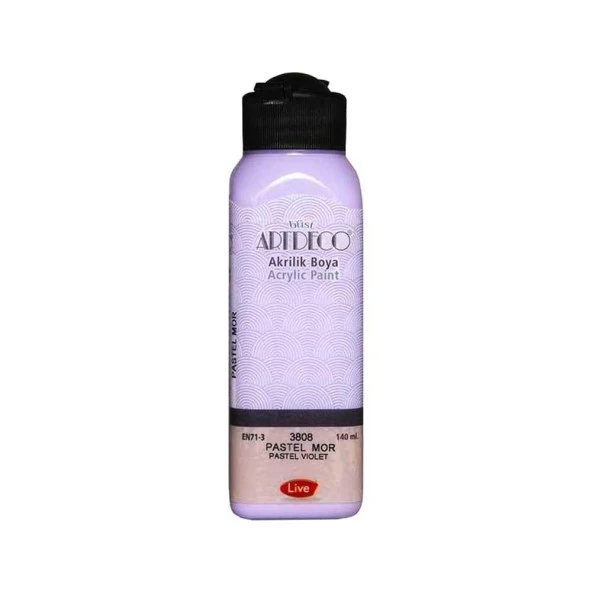 Artdeco Akrilik Boya Pastel Mor 140 ml ürün görseli 1
