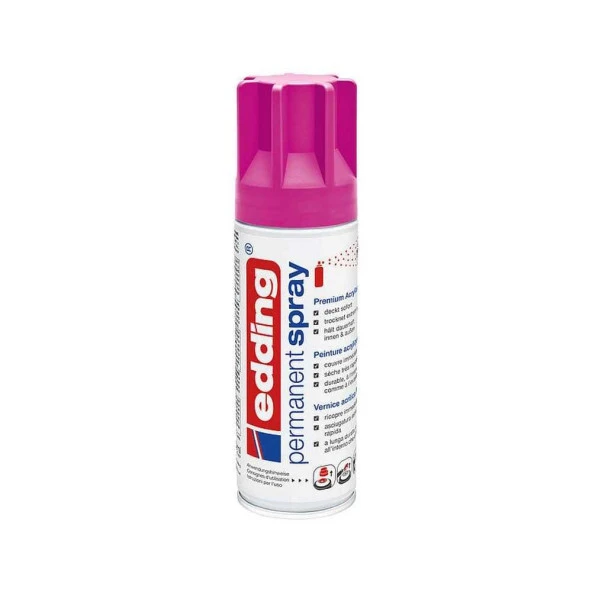 Edding 5200 Permanent Sprey Premium Akrilik Boya Telemagenta Mat Ral 4010 ürün görseli 1