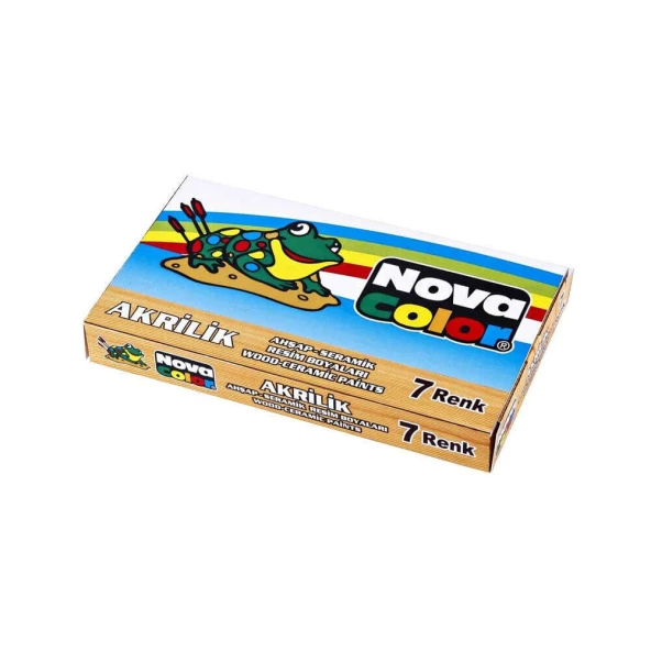 Nova Color Akrilik Boya 7 gr 7'li Tüp - Resim 5