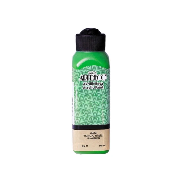 Artdeco Akrilik Boya Yonca Yeşili 140 ml - Resim 2