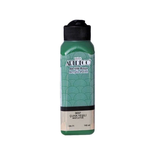 Artdeco Akrilik Boya Çuha Yeşili 140 ml ürün görseli 1