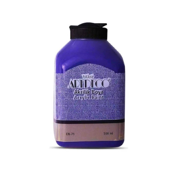 Artdeco Akrilik Boya 500 ml Mor ürün görseli 1