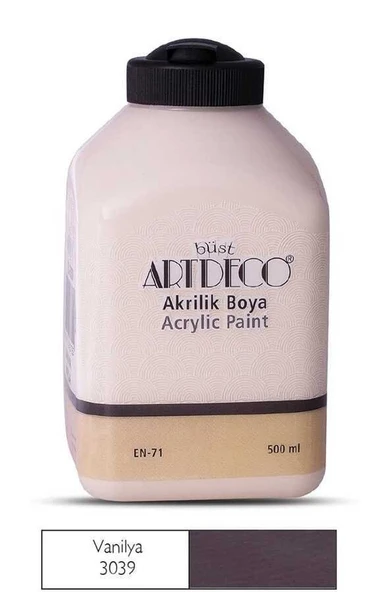 Artdeco Akrilik Boya 500 ml Vanilya ürün görseli 1