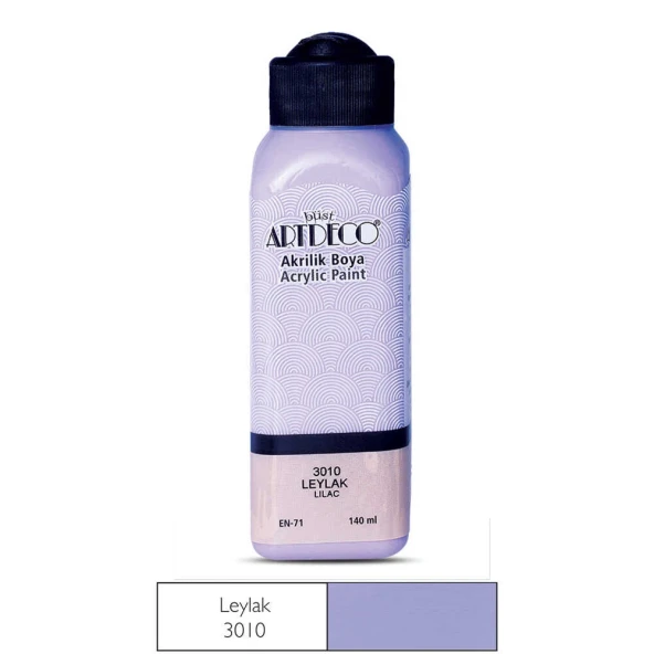 Artdeco Akrilik Boya 140 ml Leylak - Resim 2