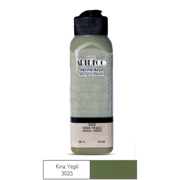 Artdeco Akrilik Boya 140 ml Kına Yeşili ürün görseli 1