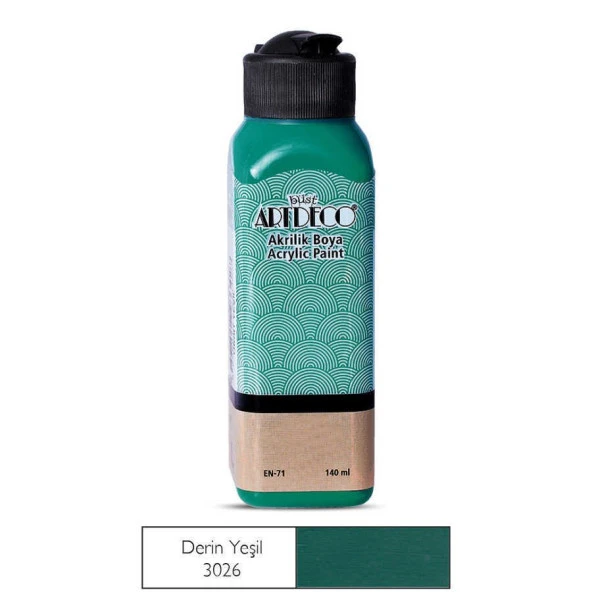 Artdeco Akrilik Boya 140 ml Derin Yeşil ürün görseli 1