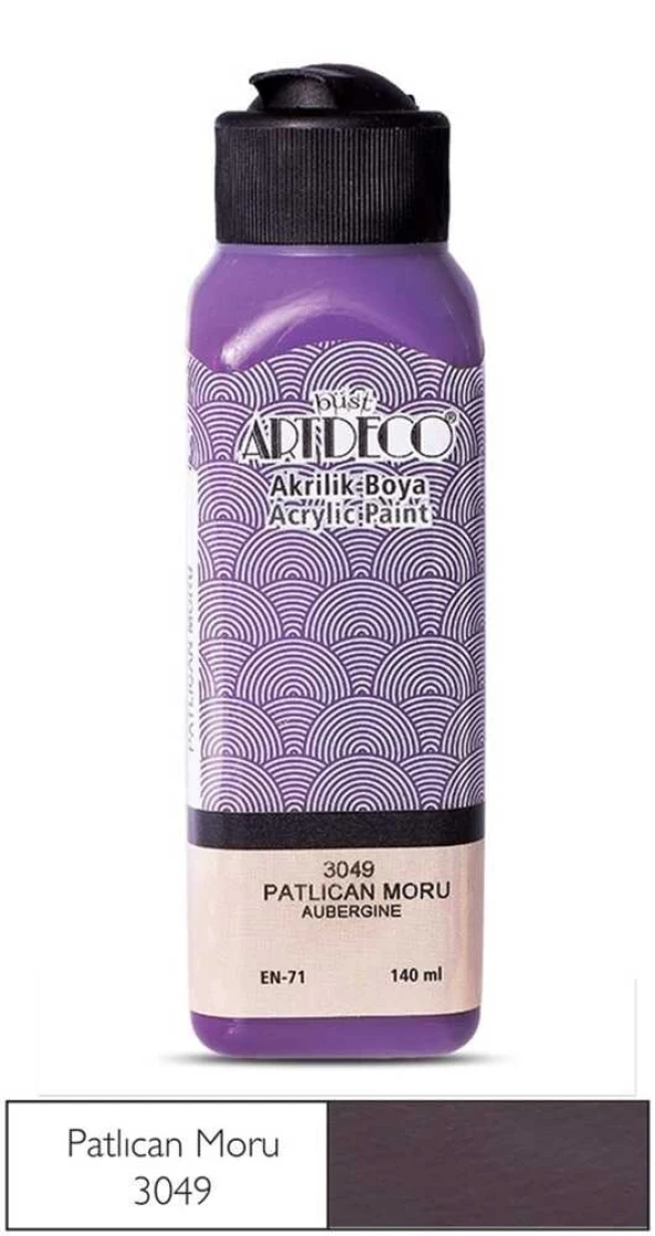 Artdeco Akrilik Boya 140 ml Patlıcan Moru - Resim 2