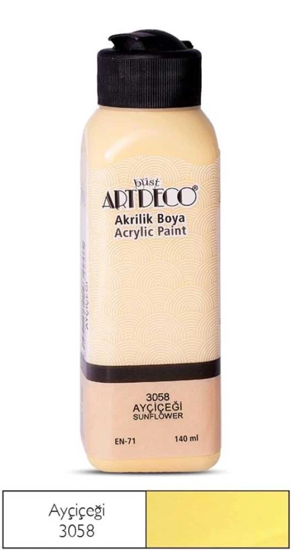 Artdeco Akrilik Boya 140 ml Ayçiçeği - Resim 2