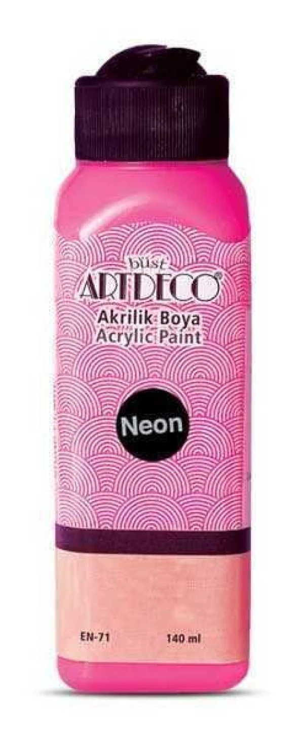 Artdeco Akrilik Boya 140 ml Neon Pembe ürün görseli 1