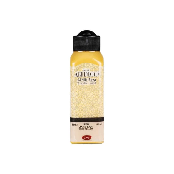 Artdeco Akrilik Boya Okre Sarı 140 ml - Resim 2