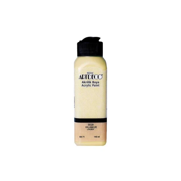 Artdeco Akrilik Boya 140 ml Ihlamur - Resim 2