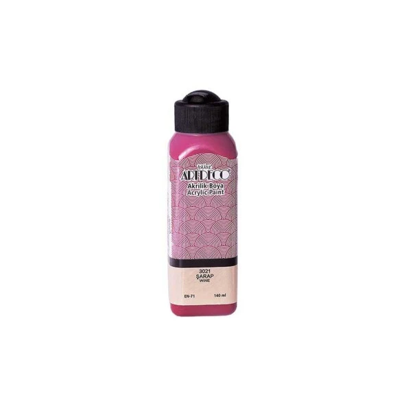 Artdeco Akrilik Boya 140 ml Şarap ürün görseli 1