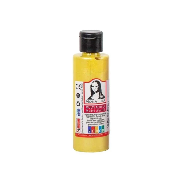 Südor Akrilik Boya Multi 70 ml İnci Sarı - Resim 2