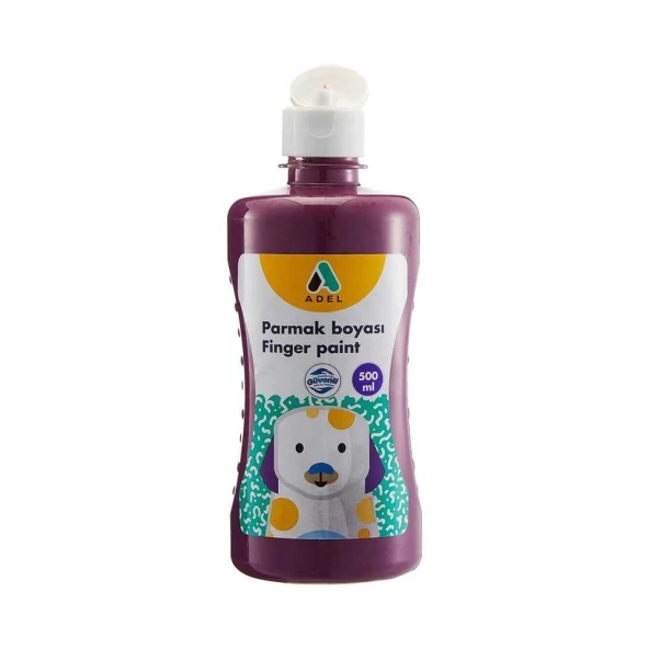 Adel Parmak Boyası 500 ml Mor - Resim 3