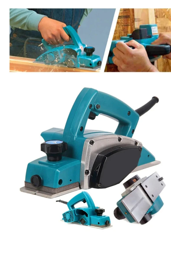Pro 4400 Watt Motor Korumalı Otomatik Şanzıman Çift Bıçaklı Planya Rende Makinesi Garantili ürün görseli 1