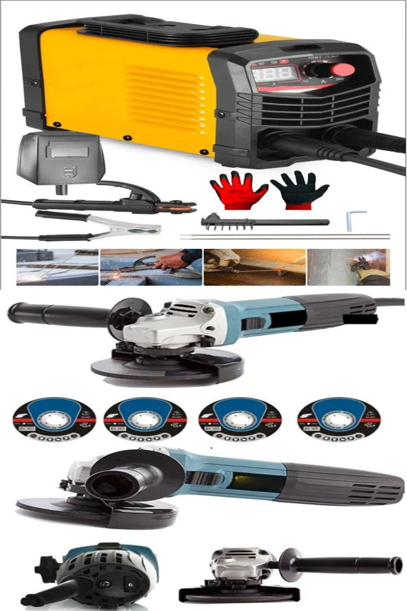 Moonshop Pro Full Set İnvertır Kaynak Ve Bakır Sargılı Taşlama Hediyeleri ürün görseli 1