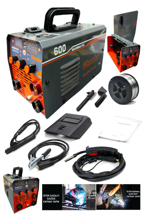 Moonshop Pro Alman Seri Kzubr Gazsız Gazaltı Kaynak Makinesi Elektrot Yakma Özelliğine Sahip ürün görseli 1