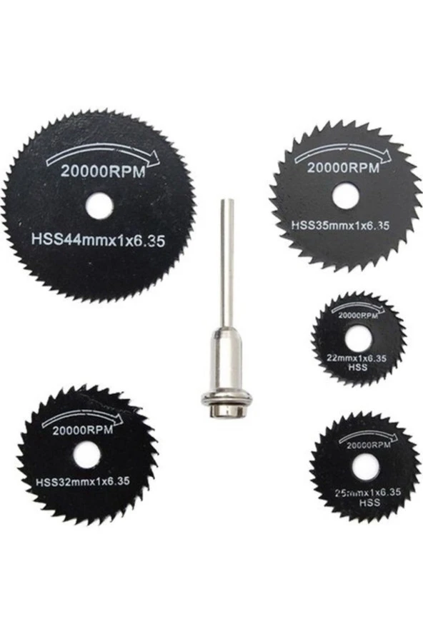 Moonshop 8 Parça Ahşap Mini Testere Ağzı Ucu - Resim 2