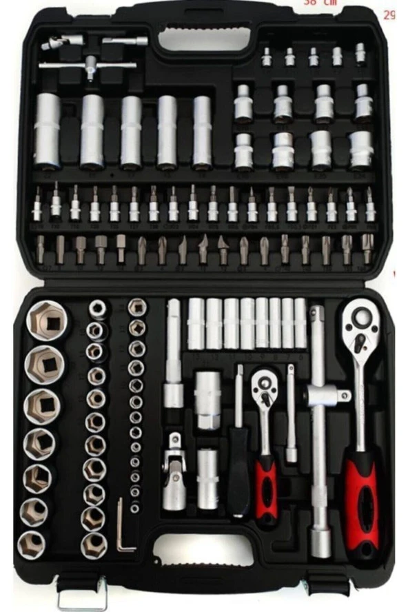 Moonshop Combo 108 Parça 1/2-1/4 Profesyonel Lokma Takımı ürün görseli 1
