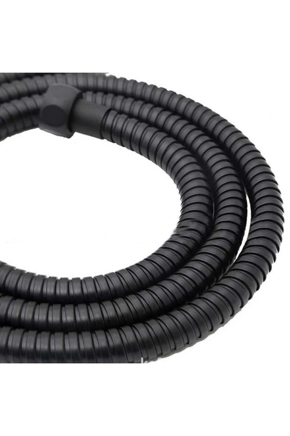 Moonshop Siyah Duş Hortumu 1,5 Metre ürün görseli 1