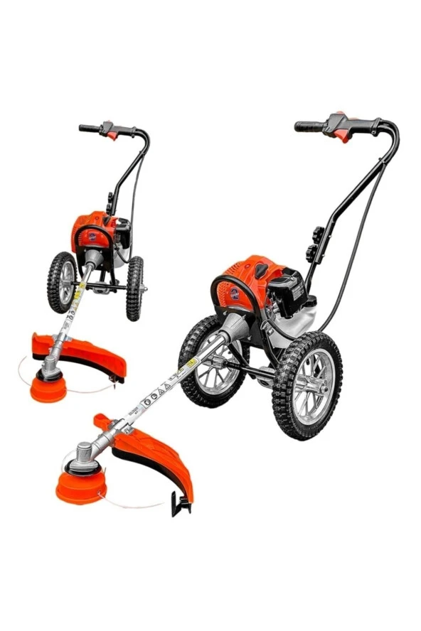 Moonshop Benzinli Tekerlekli 3 Hp Çim Biçme Makinesi Tırpan Tam Profesyonel - Yüksek Performans ürün görseli 1