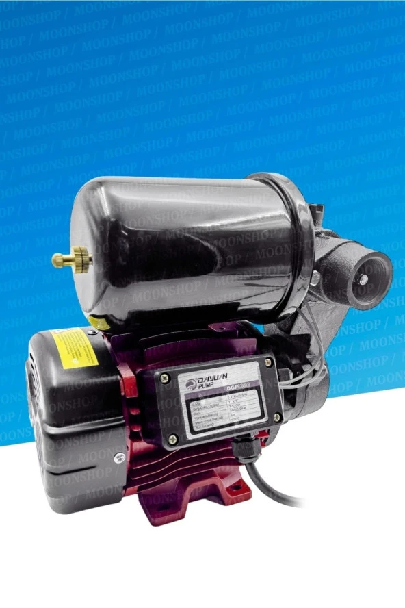 Moonshop Dayuan Hidromatlı Otomatik Su Motoru 0.50Hp 10Mt Emiş 30Mt 100%100 Bakır Sargı ürün görseli 1