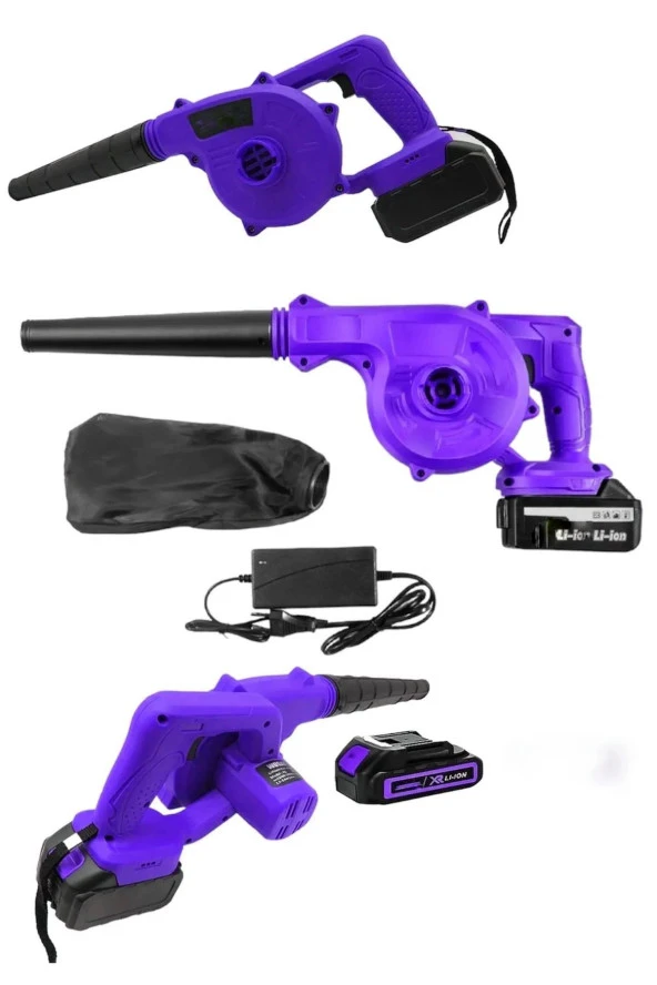 Moonshop Germany Power Seri 144Vf 7 Kademeli Hız Ayarlı Şarjlı Hava Üfleyici Ve Toz Toplayıcı ürün görseli 1